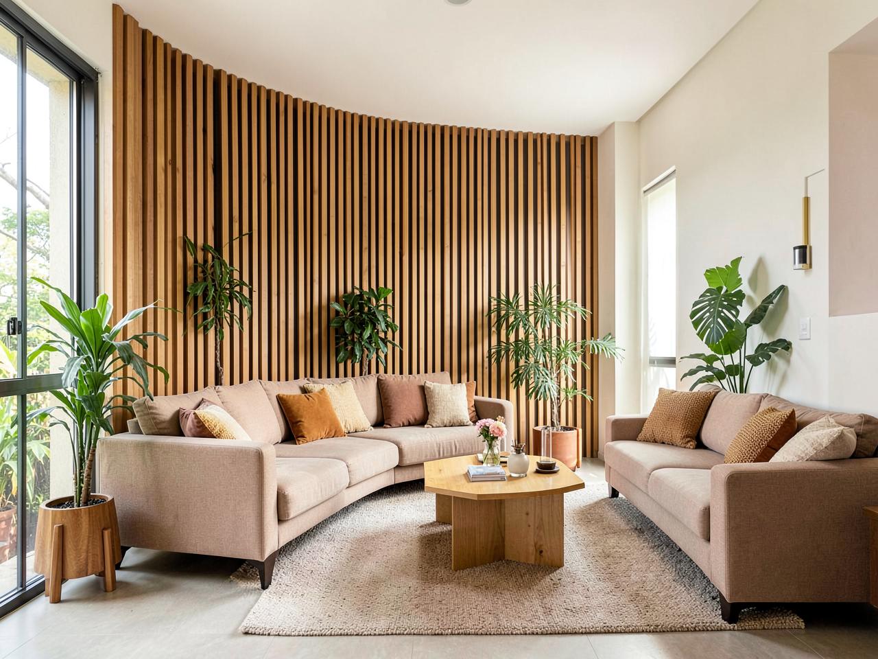 Bright apartment interior in Maitama, Abuja